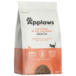 Suha hrana za mačke Applaws Piletina i losos 2 kg