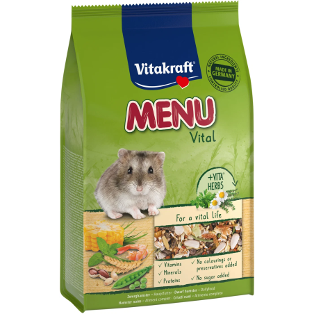 Hrana Vitakraft Menu za male hrčke 400 g