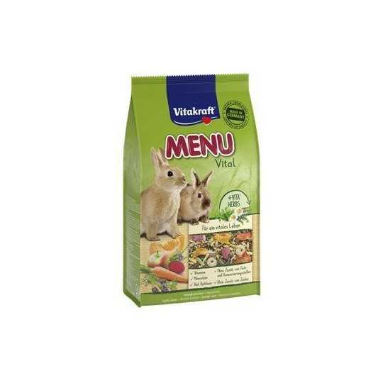 Hrana Vitakraft Vital Menu za zečeve 3 kg