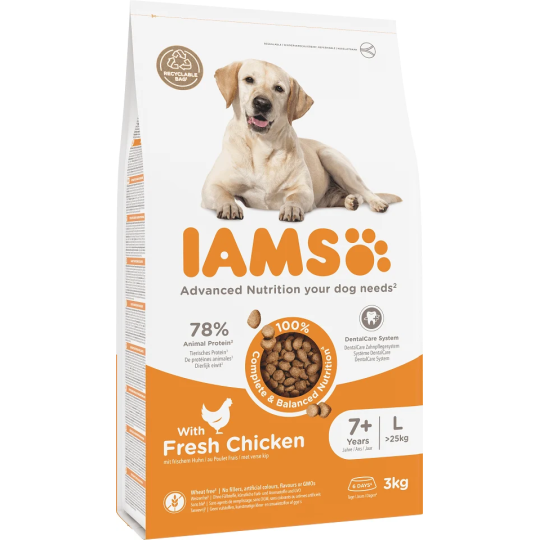 IAMS Dog Senior Large Chicken 3kg