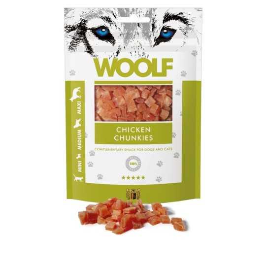 Poslastica Woolf Dog Chicken Chunkies 100 g