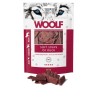 Woolf poslastica za pse – meke trakice s patkom, 100 g