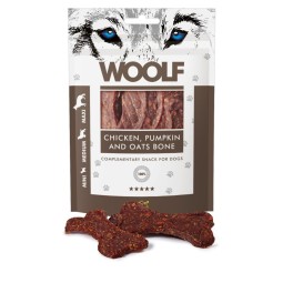 Pamlsok Woolf Dog Chicken & Pumpkin & Oats Bone 100 g