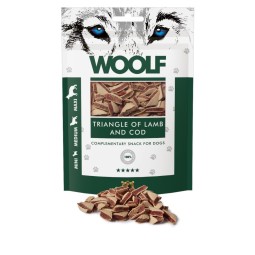 Poslastica Woolf Dog Lamb and Cod Triangle 100 g