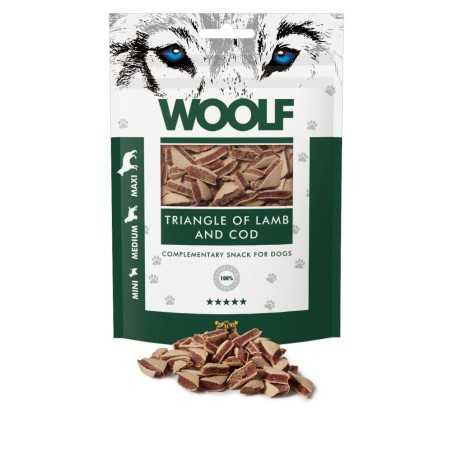 Poslastica Woolf Dog Lamb and Cod Triangle 100 g