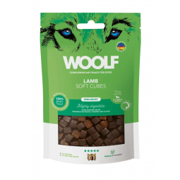 Poslastica Woolf Dog Soft Cubes Lamb 100 g