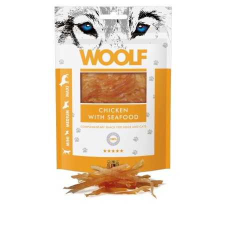 Pamlsok Woolf Dog/Cat Chicken and Seafood 100 g
