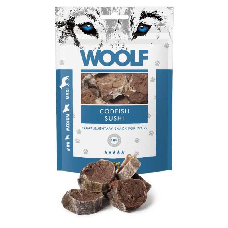 Poslastica Woolf Dog Sushi od bakalara 100 g