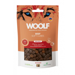 Poslastica Woolf Dog Soft Cubes Beef 100 g