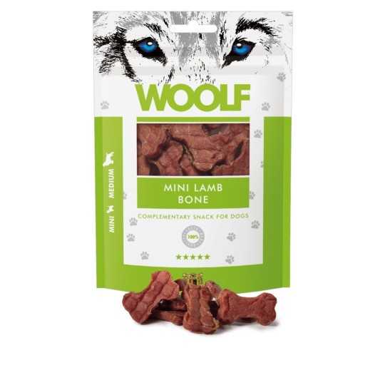 Poslastica Woolf Dog jagnjeća mini kost 100 g