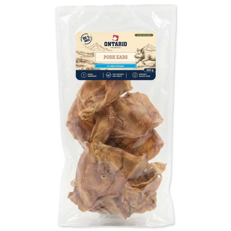 Ontario Pure Nature Sušeno Svinjsko Uho, 300 g
